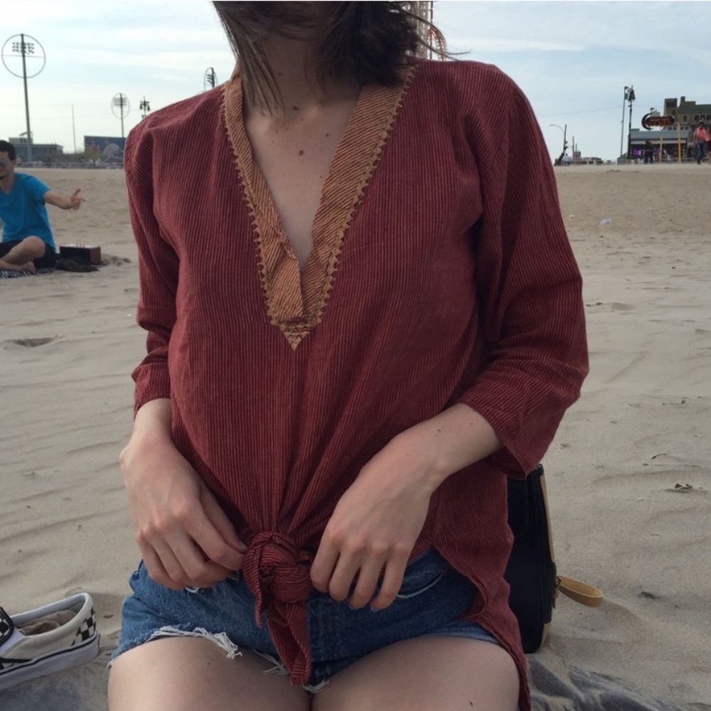 Bohemian Linen Tunic